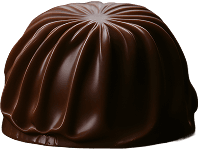 A chocolate praline