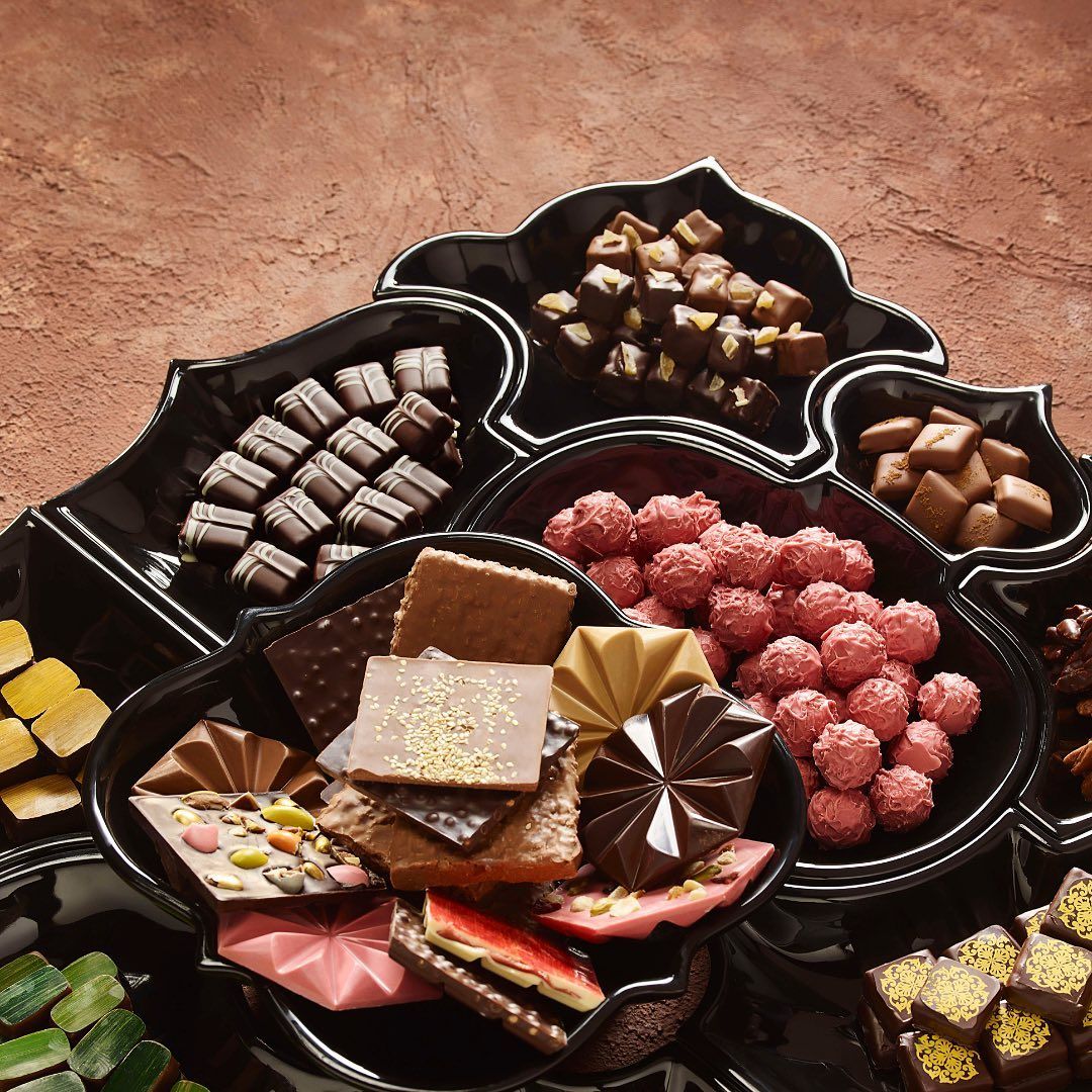 Assortment of fine chocolates